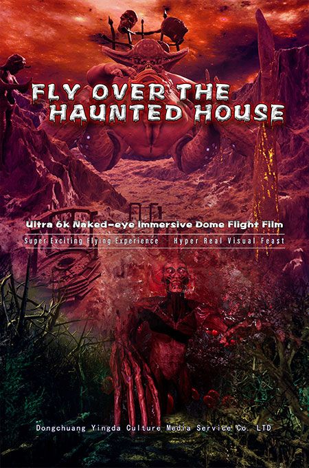Fly Over The Haunted House