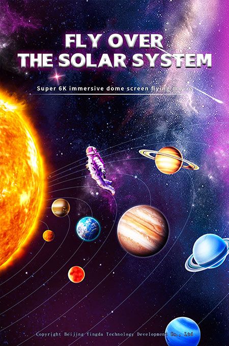 Fly Over The Solar System