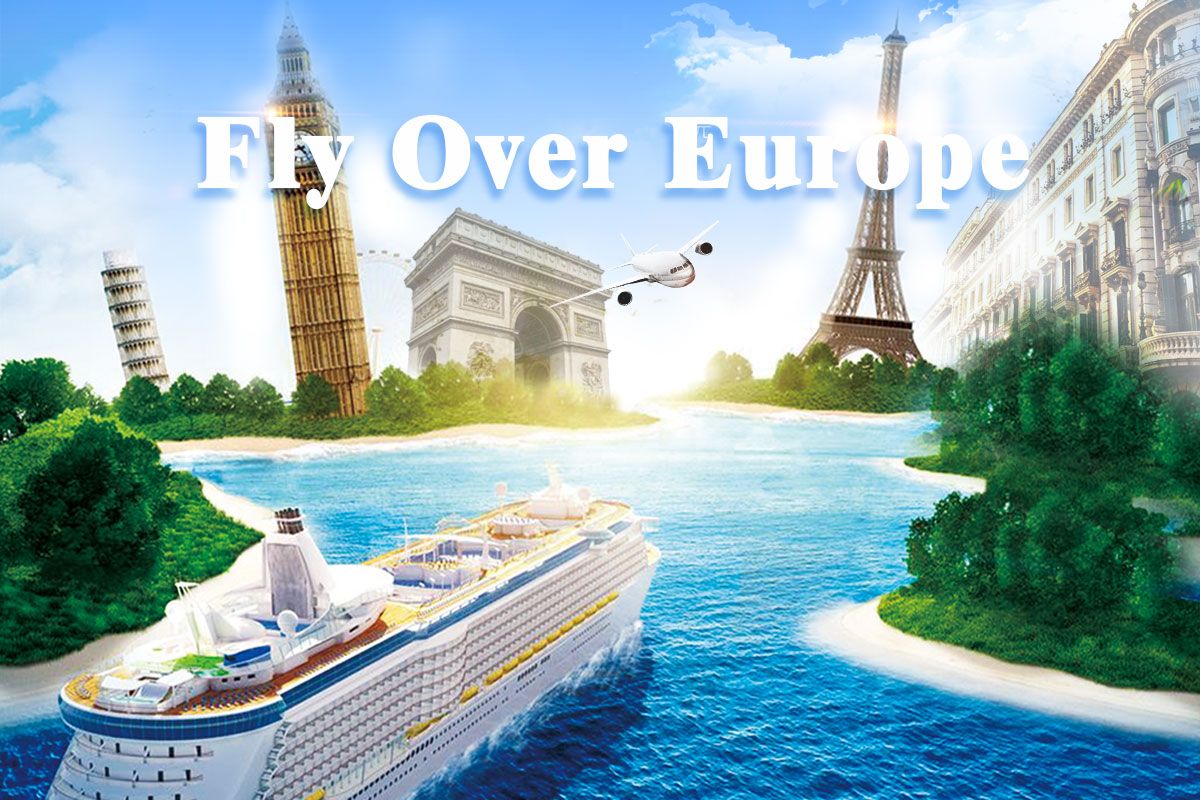 The dome flying theater of "Fly Over the World" brand is about to release a new film - "Fly Over Europe"